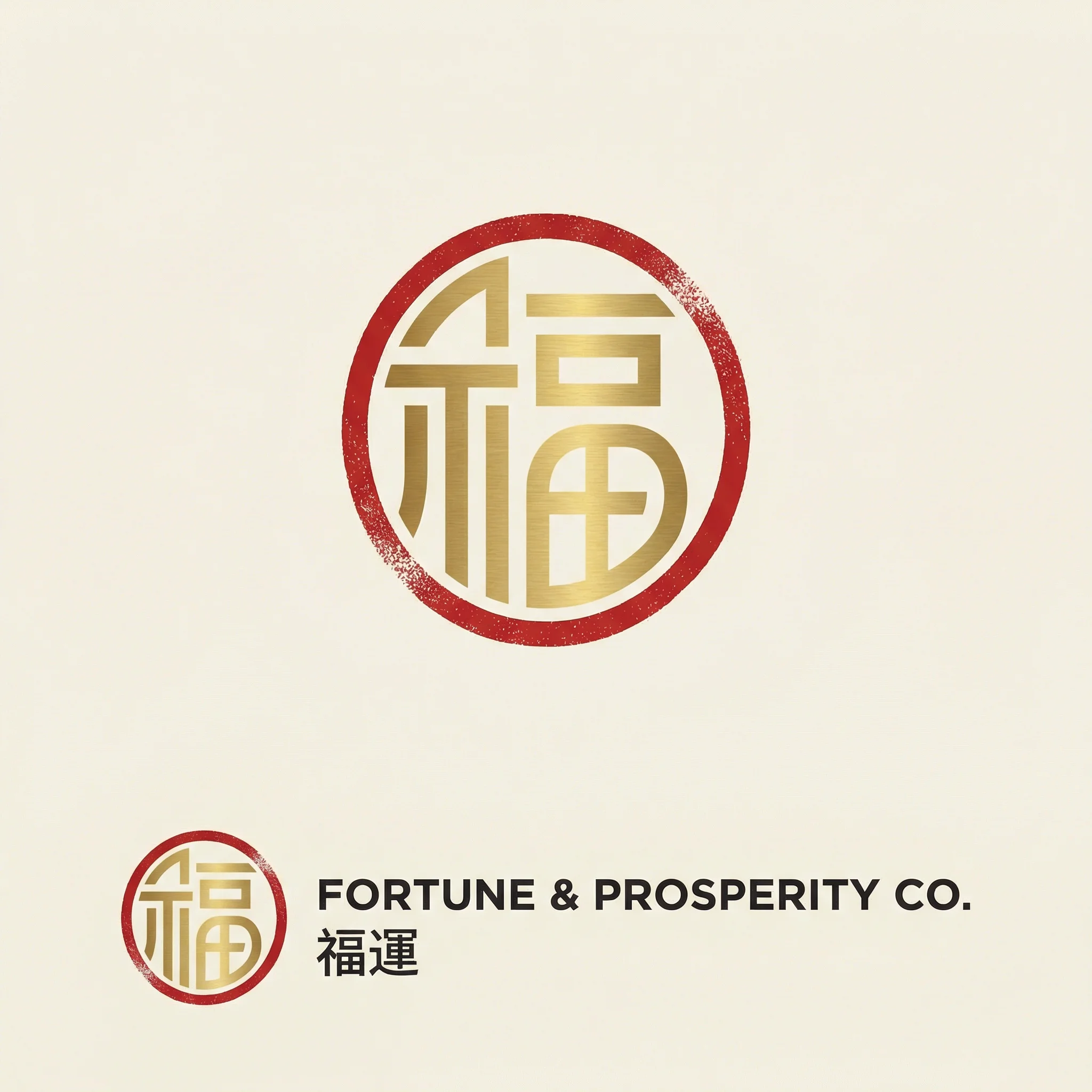 东方福运祈愿堂Logo - 排列五